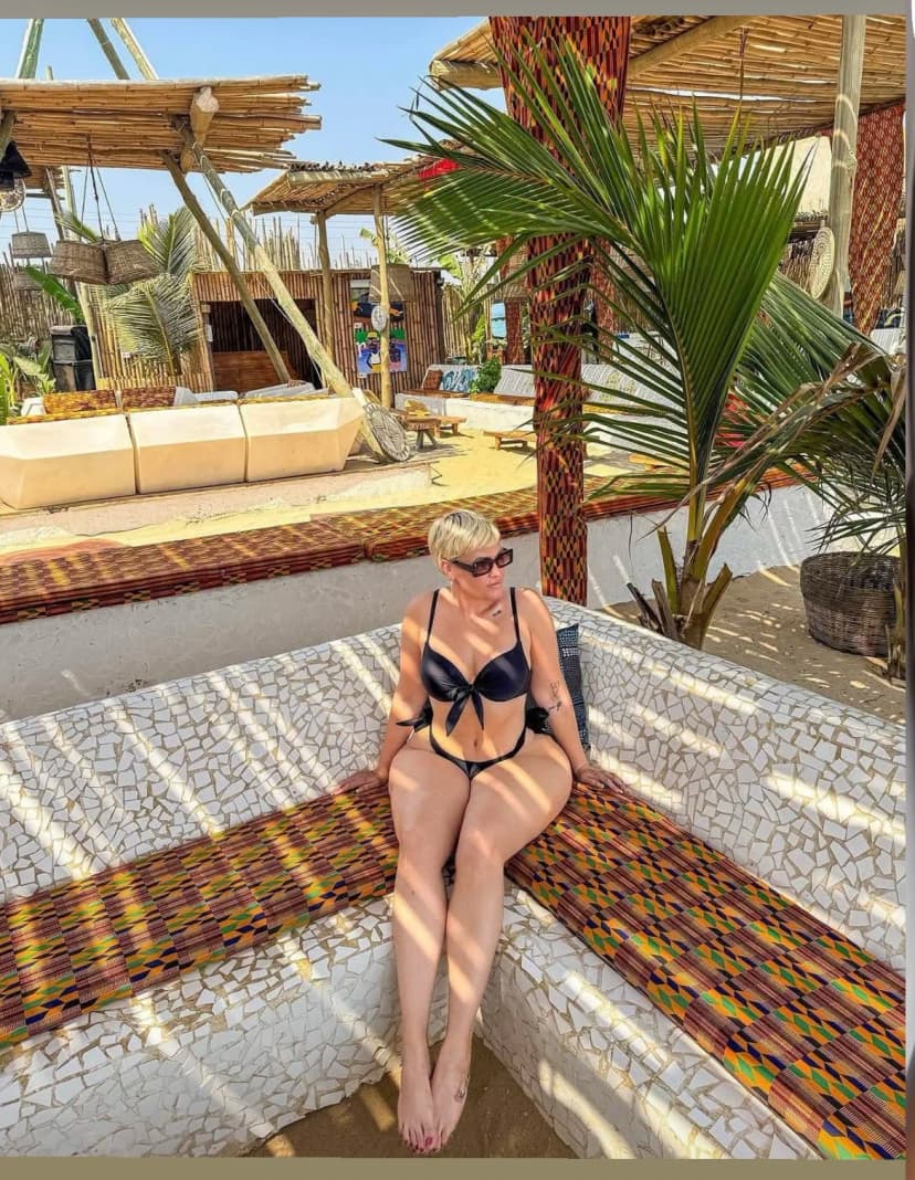 Détente dans un beach club