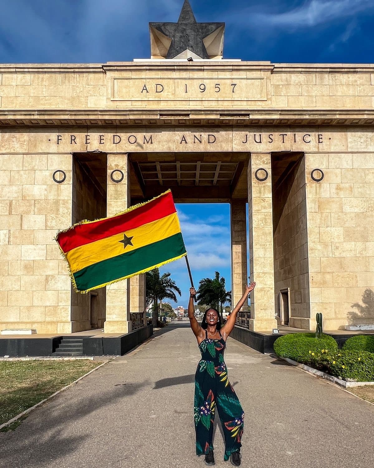 Paysage magnifique du Ghana